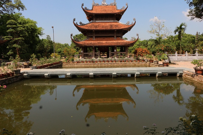 hanoi ancien pagode de nom pavillon tambour